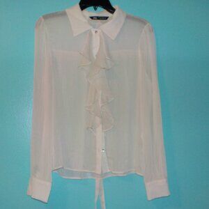 ZARA Ruffle Blouse